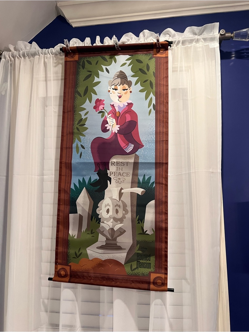 Haunted Mansion portraits panels large